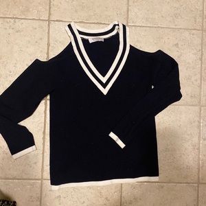 Bailey 44 shoulder cut out sweater